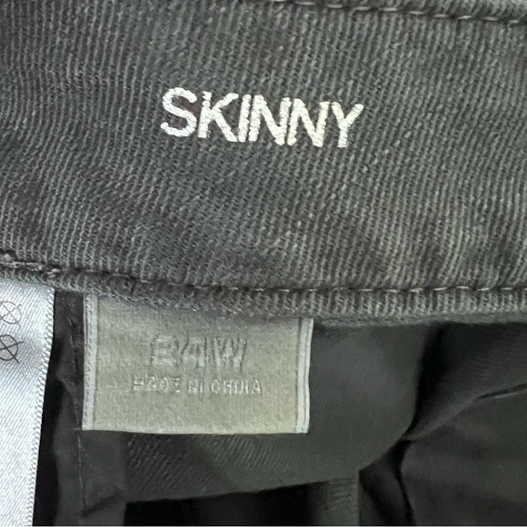 New MICHAEL Michael Kors Studded Metal Plus Size 24W Faded Black Denim Jeans - Picture 14 of 16